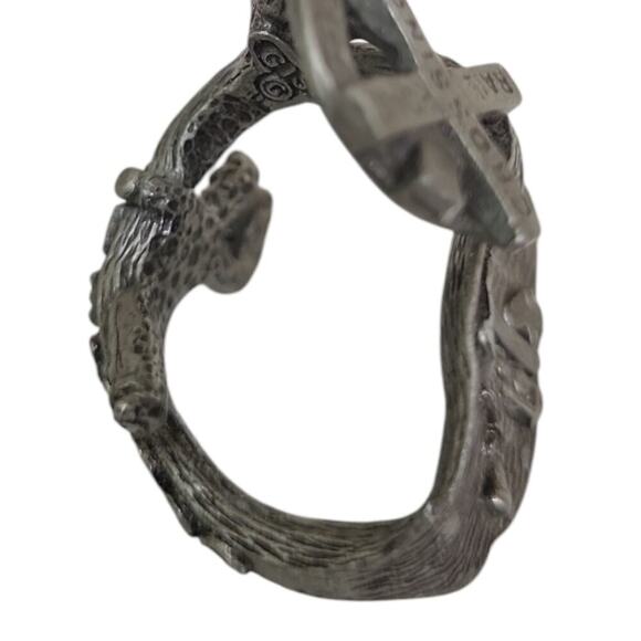 Silverwood Idaho Pewter Vintage Souvenir Spoon Collectible Ring - Picture 4 of 4